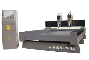 长治长子县双头石材雕刻机HW-1530