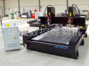 长治长子县双头立体多功能石材雕刻机HW-1325-2Z