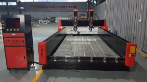 长治长子县HW-1825双头重型浮雕石材雕刻机
